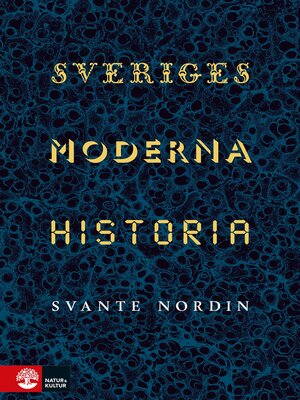 cover image of Sveriges moderna historia